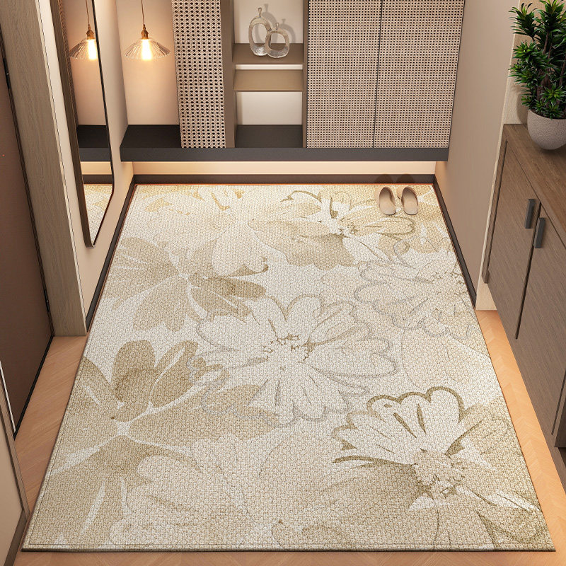 原木风地垫入户门垫高级感日式防水进门口脚垫玄关客厅防滑门前垫,居家布艺,入户地垫,淘宝优惠券,粉丝福利购,淘宝优惠卷