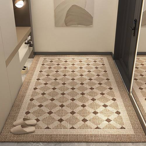 入户门地垫进门地毯门口垫子家用门垫高级轻奢玄关客厅脚垫可定制