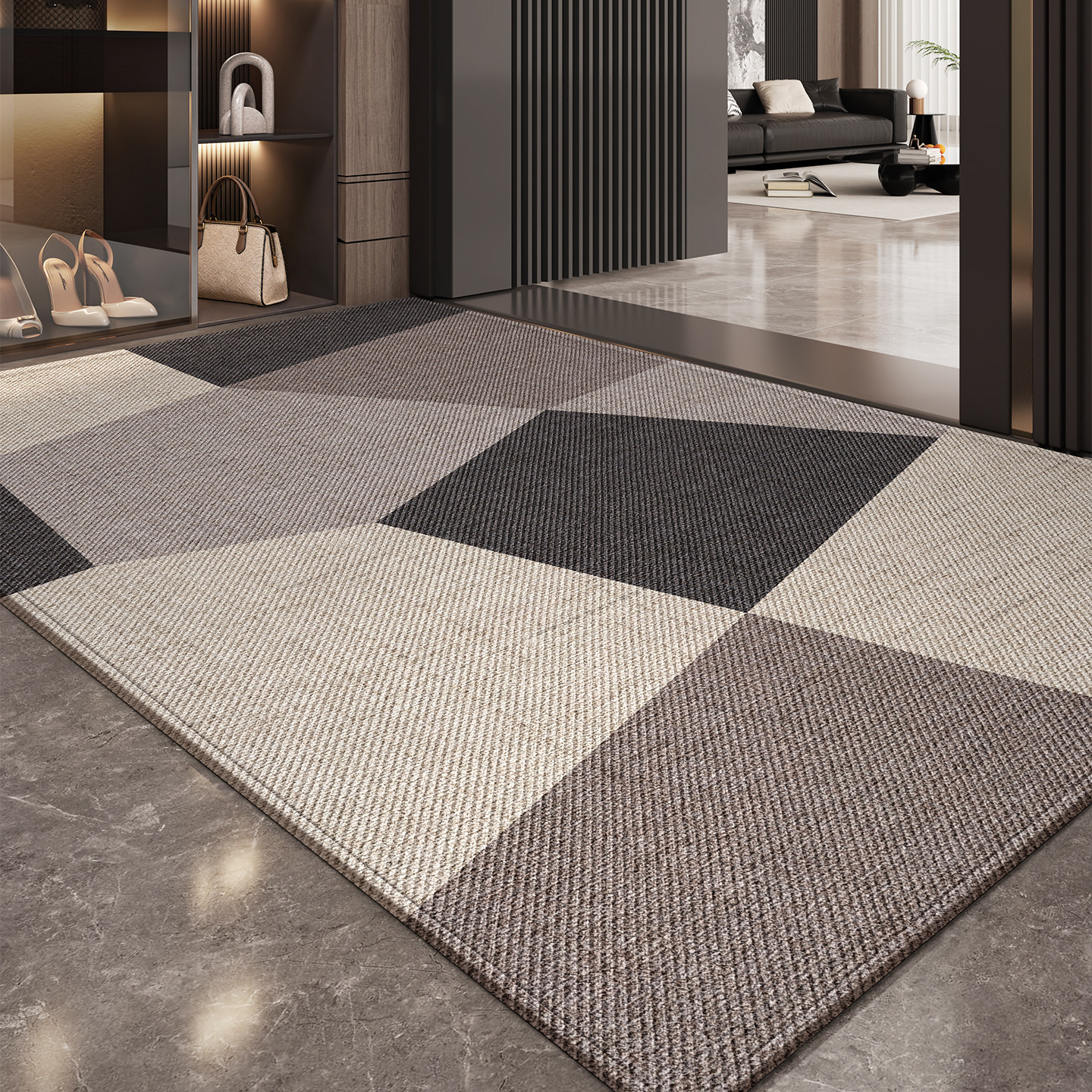 入户门地垫免洗耐脏防滑脚踏垫入户门口进门高级门垫家用新款脚垫