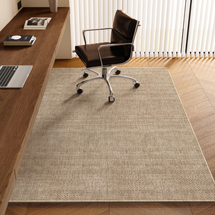 高级家用地毯卧室房间电脑椅转椅免打理地垫书房轻奢隔音垫子定制