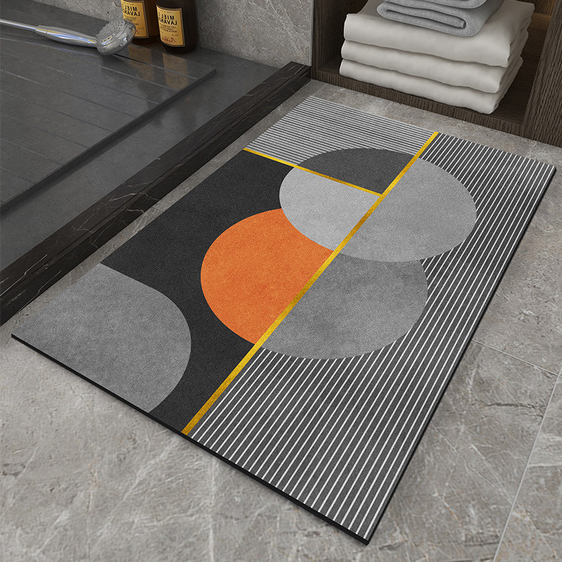 浴室硅藻泥吸水地垫卫生间门口防滑家用脚垫进门厕所门垫浴室地垫,居家布艺,家用脚垫,淘宝优惠券,粉丝福利购,淘宝优惠卷