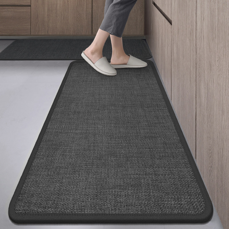 高级编织厨房地垫防油防滑新款专用防水垫子l型家用转角长条地毯,居家布艺,厨房地垫,淘宝优惠券,粉丝福利购,淘宝优惠卷