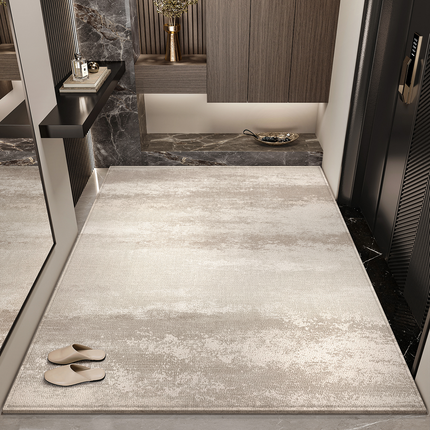 入户门地垫入户门垫进门门口玄关脚垫家用耐脏免洗地毯可裁剪垫子