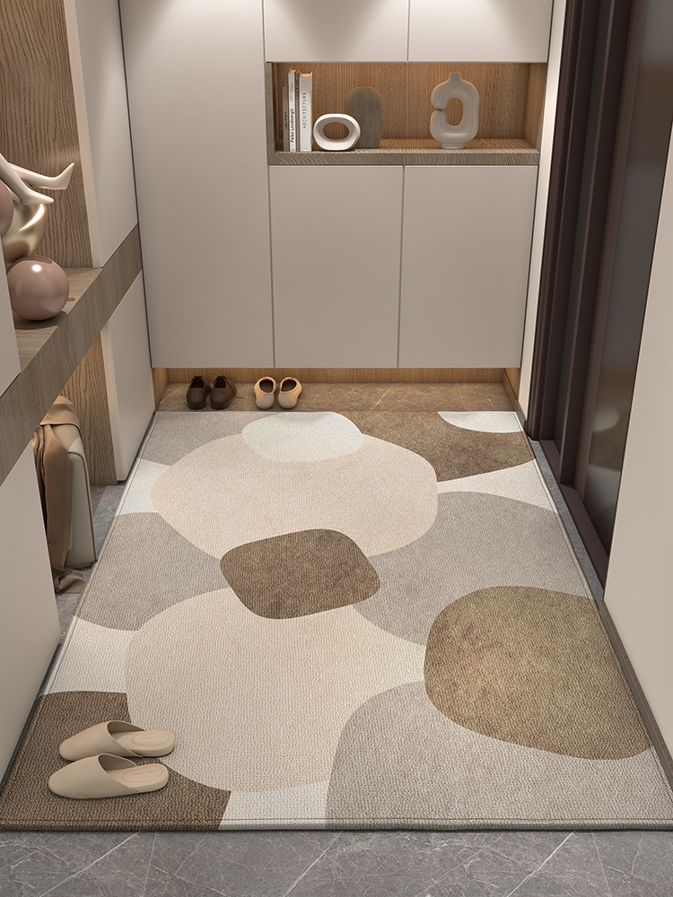 入户门现代高级感防水防滑门垫耐磨耐脏好打理欧式轻奢可定制地垫