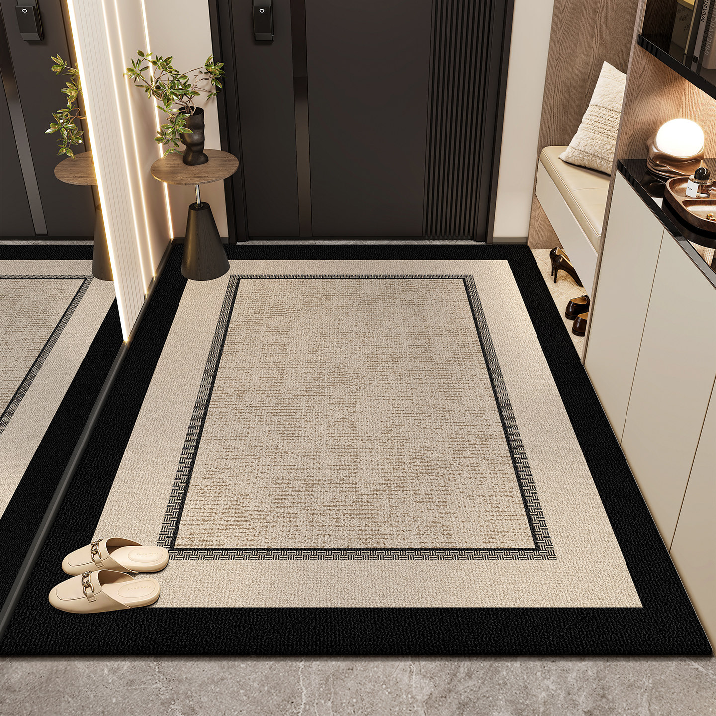 新款入户门地垫可裁剪防滑地毯免洗耐用家用脚垫入户门口玄关垫子,居家布艺,入户地垫,淘宝优惠券,粉丝福利购,淘宝优惠卷