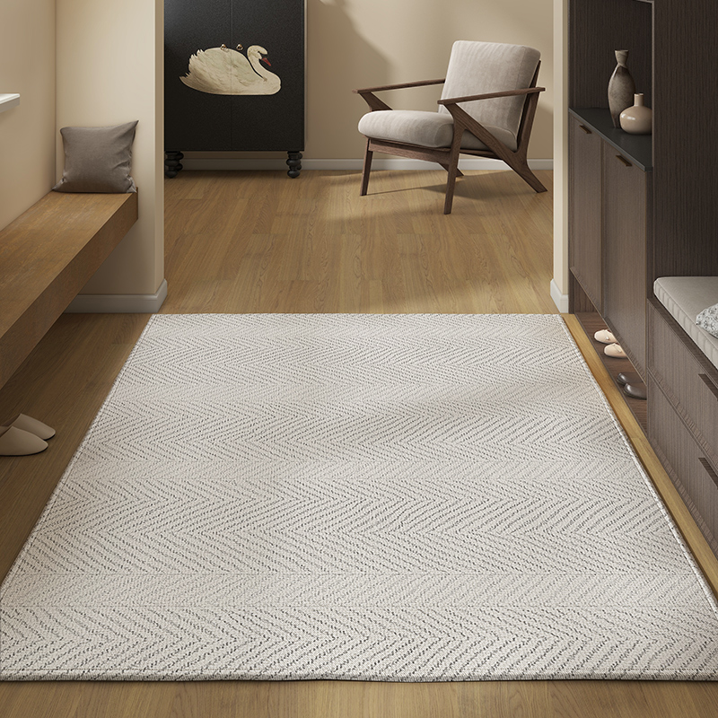 门垫入户门地垫2025新款现代简约玄关地垫家用耐脏防滑可定制地垫