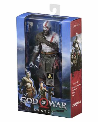 NECA PS4战神4 奎托斯Kratos God of War 8寸模型 网红 潮玩 手办