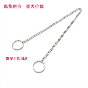 304不锈钢广告吊牌链5mm宽吊旗链车库标识牌挂链树牌日光灯吊灯链