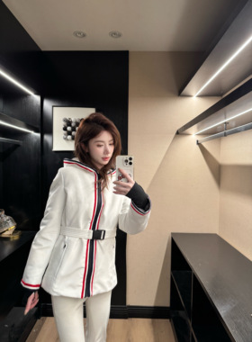 【Cikky定制】百搭厚款女装加绒加厚款宽松见外包装设计感羽绒服