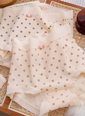 大码内裤女胖MM200斤高腰纯棉抗菌透气全棉裆少女无痕微收不夹裆