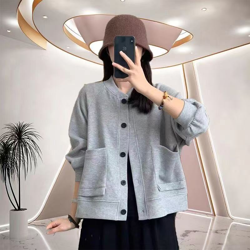 【高品质】春季新款潮流设计师款外套男女同款百搭宽松休闲棒球服