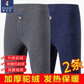 冬季 保暖裤 驼绒自发热防寒高腰棉裤 加绒加厚款 啄木鸟正品 秋裤 男士