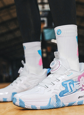 Iverson/艾弗森篮球鞋男低帮新款透气耐磨防滑学生青少年鸳鸯鞋女