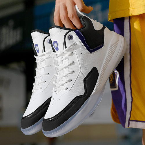 艾弗森男士防滑耐磨低帮篮球鞋