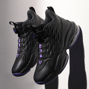 Iverson/艾弗森篮球鞋高帮2025秋冬官方新款防水加绒免系鞋带气垫