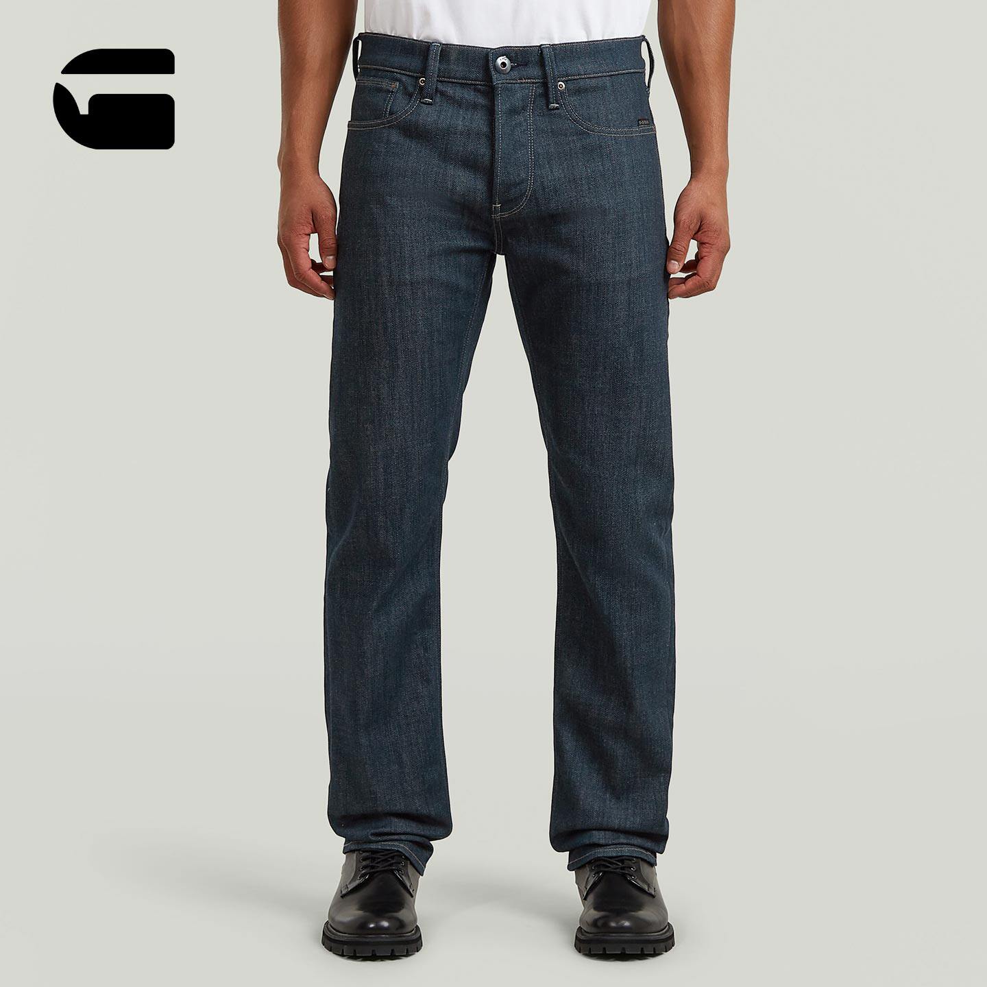 G-STAR舒适弹力Streem修身5口袋26春季新品男装锥形牛仔裤D28534