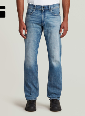 G-STAR RAW男士痞帅Mosa直筒弹力舒适牛仔裤潮25年冬季新款D23692