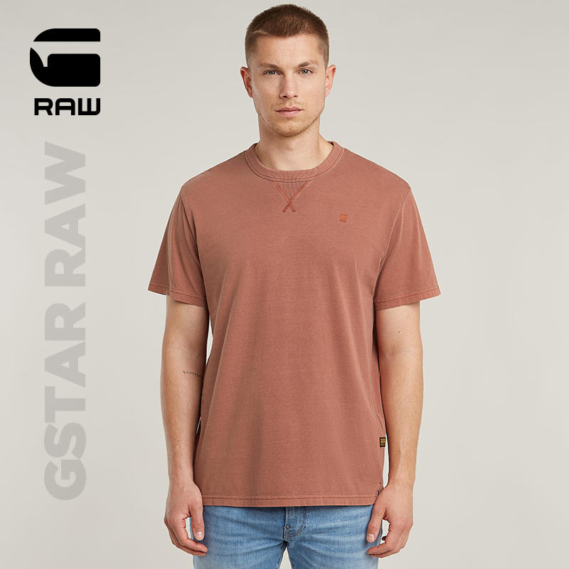 G-STAR男士圆领短袖T恤