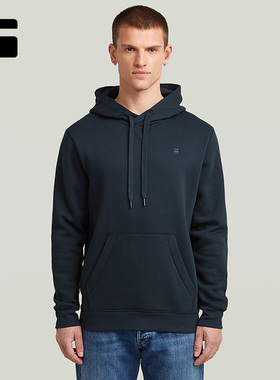 G-STAR RAW Premium Core连帽卫衣25年秋新潮痞帅男士卫衣D16121