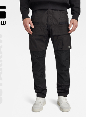 G-STAR RAW春秋3D大口袋潮流工装锥形耐穿舒适休闲裤男士D23636