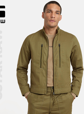 G-STAR RAW Deck领袢时尚男士潮流春秋运动风夹克帅气外套D24288