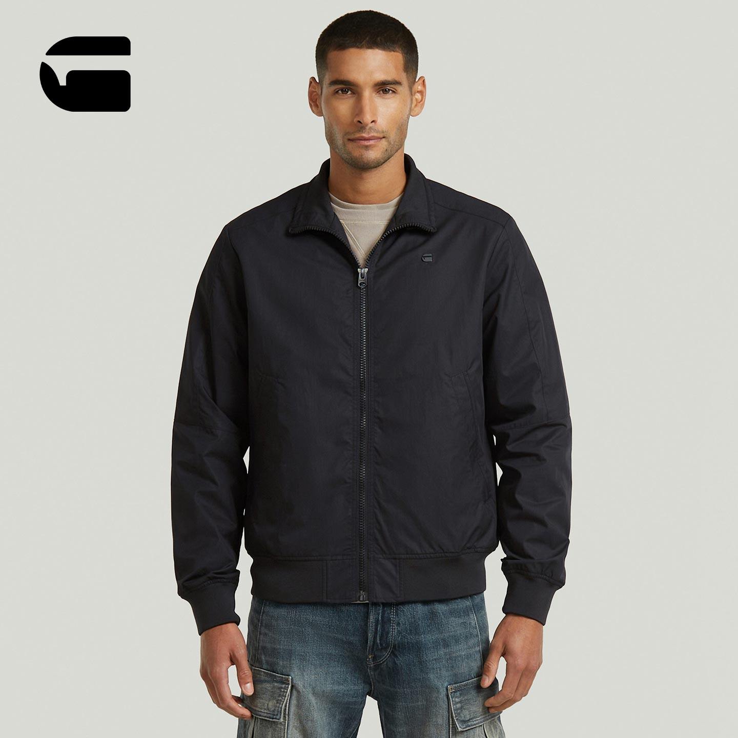 G-STAR痞帅立领Track春季男士挺括有型夹克2026年新品上衣D28330