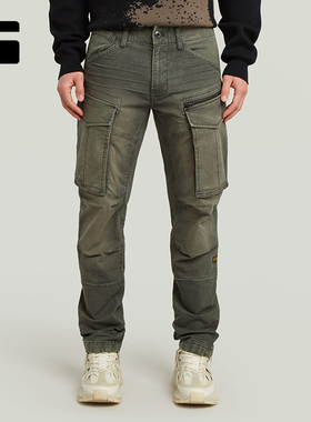 G-STAR RAW Rovic Zip 3D弹力时尚锥形工装牛仔裤25秋季新D02190