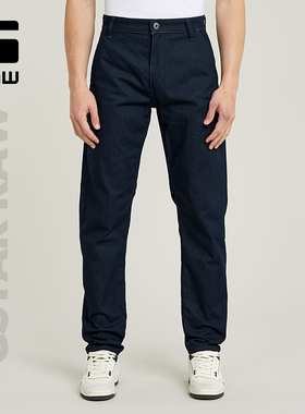 G-STAR RAW夏季美式简约Morry锥形8.6盎司男士痞帅薄牛仔裤D26400