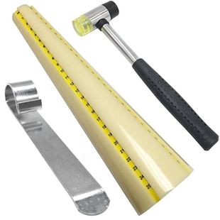 手镯棒 Mandrel 手镯尺寸测量绕线手镯矫正打金定型银条铜片手工