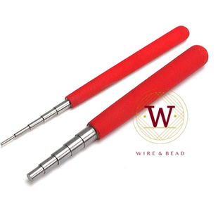 首饰绕线造型套装 璎珞线圈绕字母造型 工具 5段绕丝轴 五段绕线棒