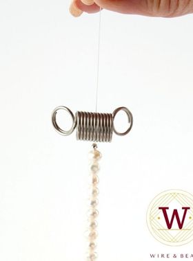 串珍珠止珠夹子玉石玛瑙米珠串珠绕线手链项链穿珠防滑落 stopper