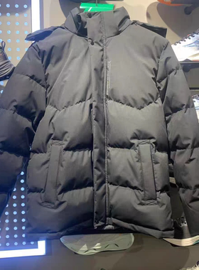 361度男士运动羽绒服连帽可拆新品2024冬保暖短款外套552444301N