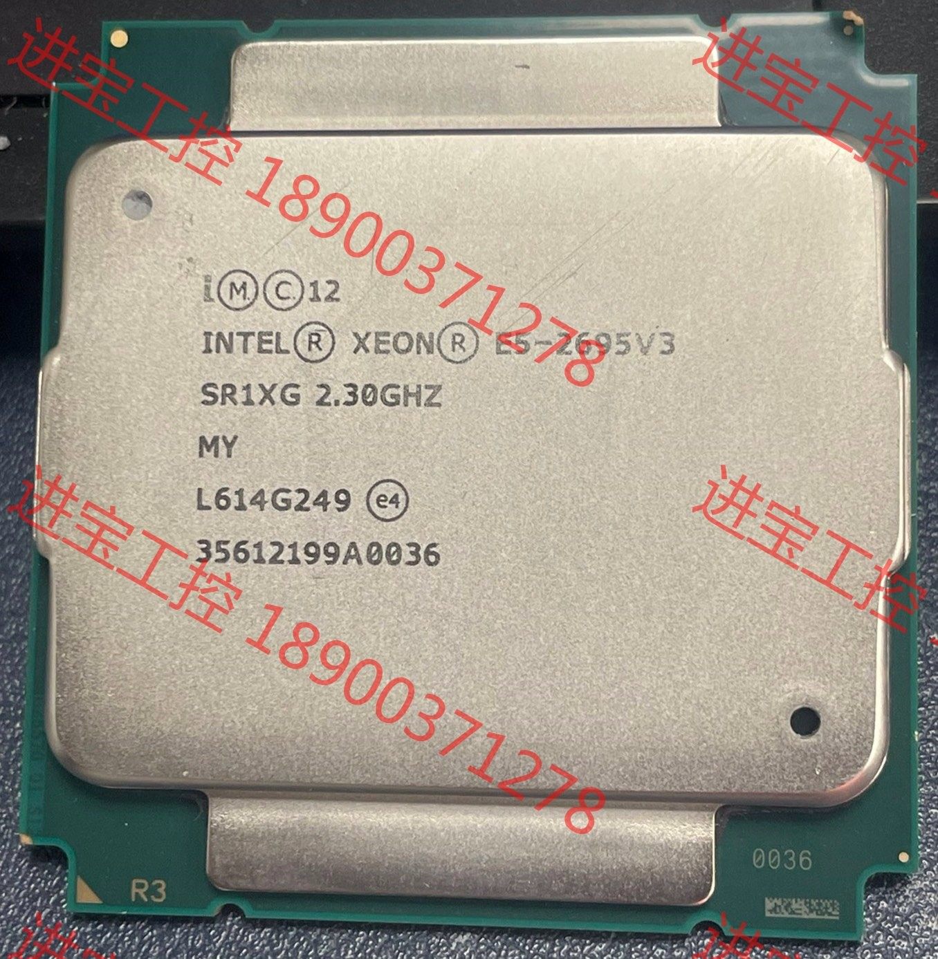 议价 出个正式版cpu e5 2695v3 图片为实物图功能完好
