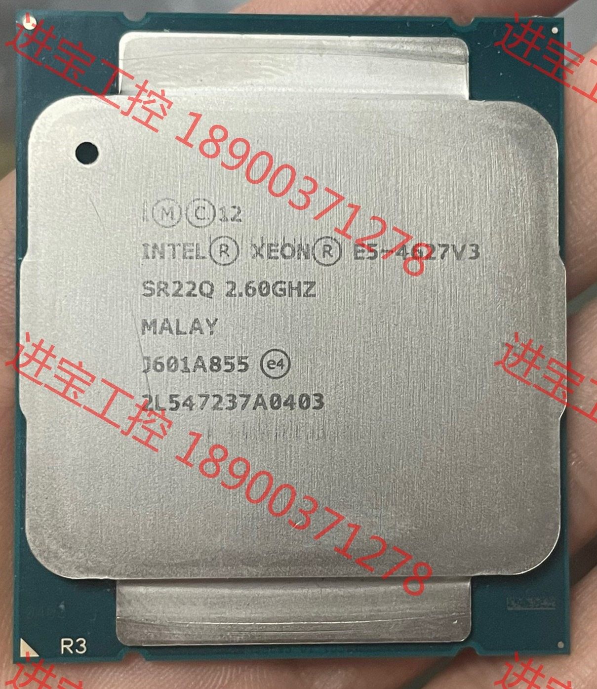 议价 打包出 正式版cpu e5 4627v3 通道齐全 功能完好
