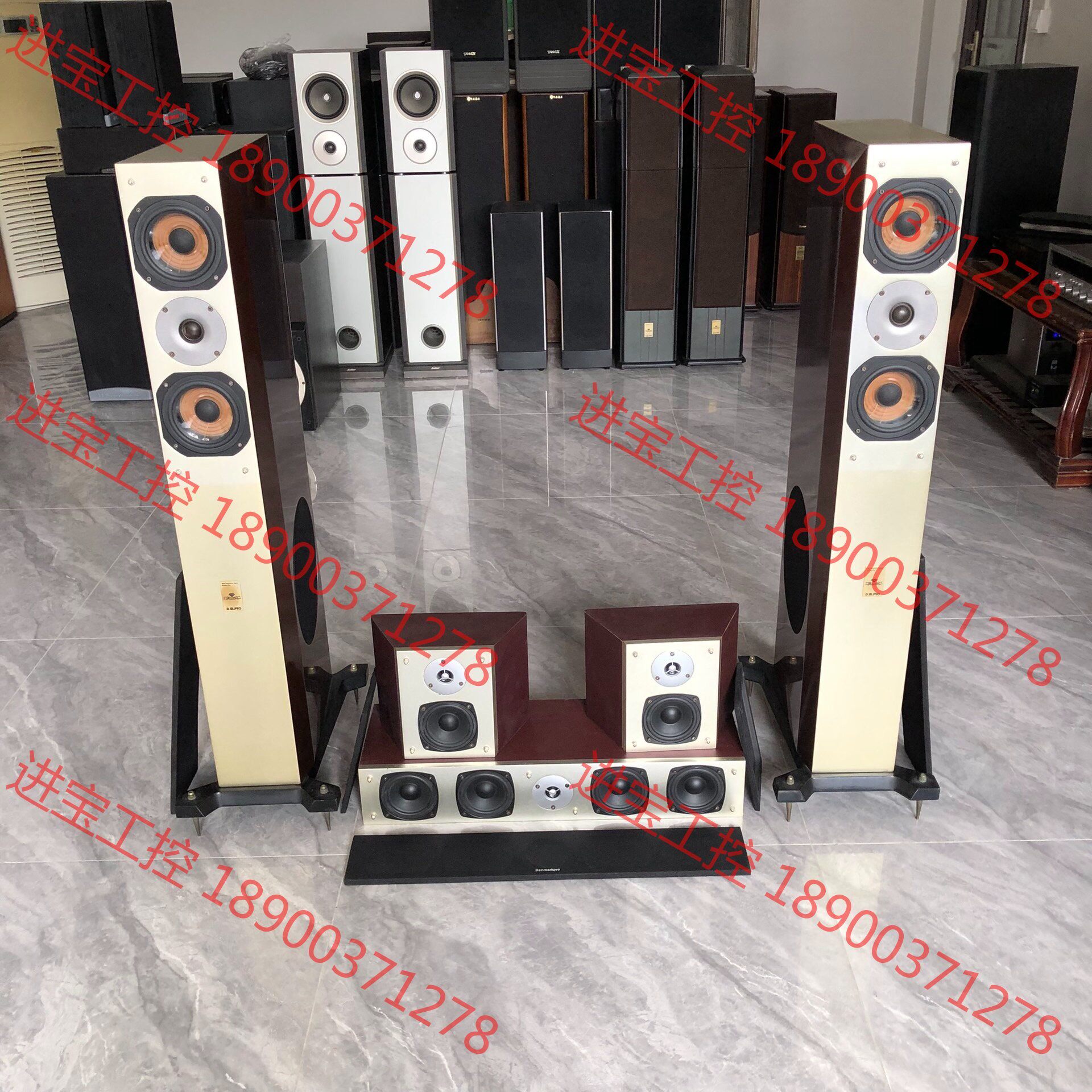 议价 丹麦宝名器一号影院音箱一套 出一套丹麦宝名器一号影院音箱