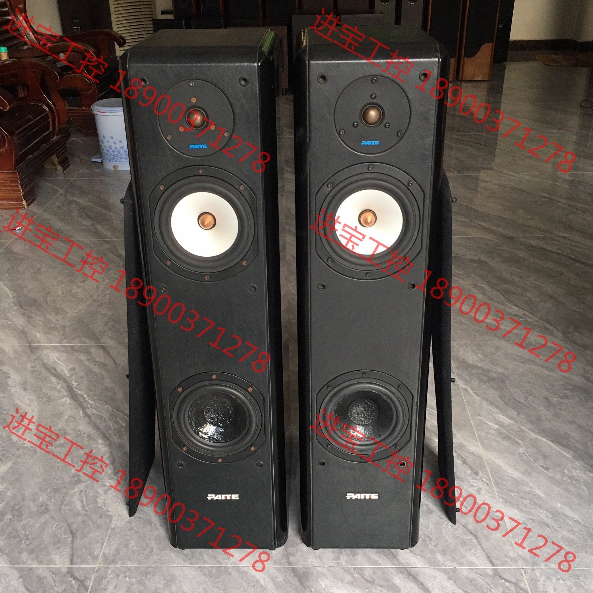 议价 美国paite/派特双6.5寸发烧落地音箱      出一对