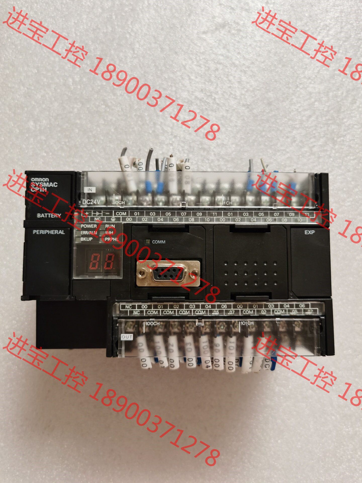 议价 欧姆龙cp1h-x40dt-d原装拆机plc编程控制器,版本