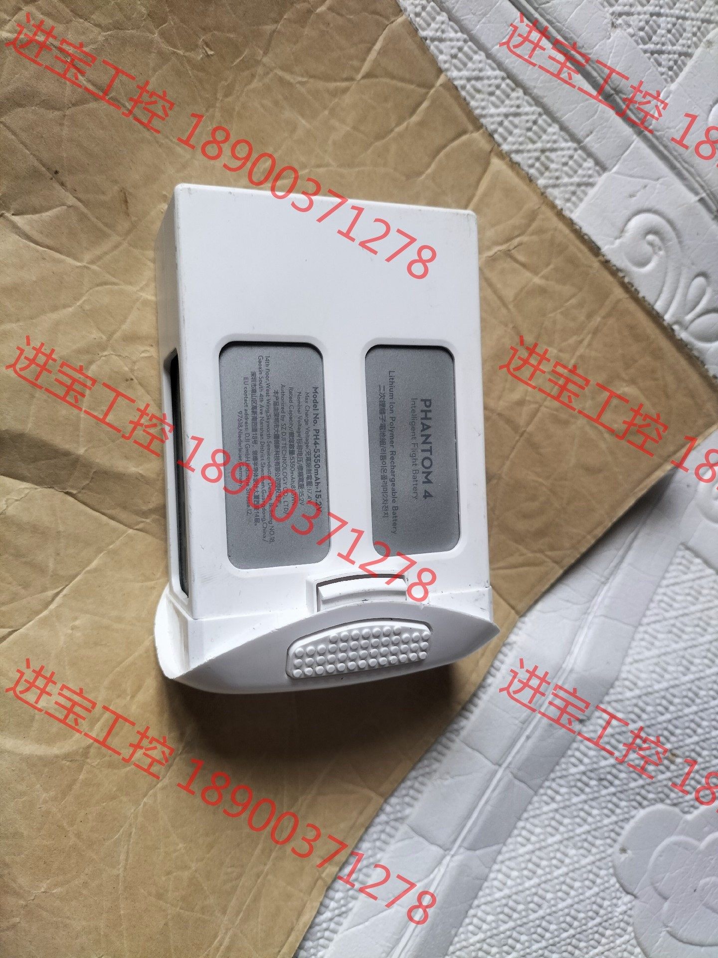 议价 大疆dji精灵4原装电池 phantom4无人机电池,中间缝