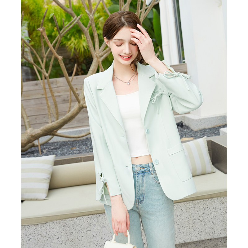 休闲西装外套女2025春秋冬新款气质名媛高级感小个子小西服上衣