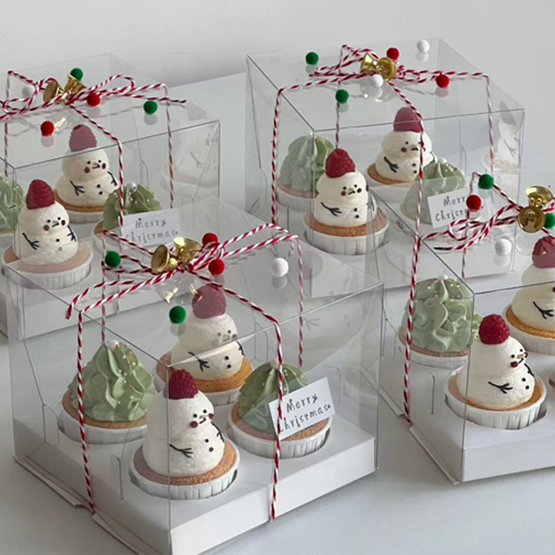 2025圣诞节日主题甜品纸杯