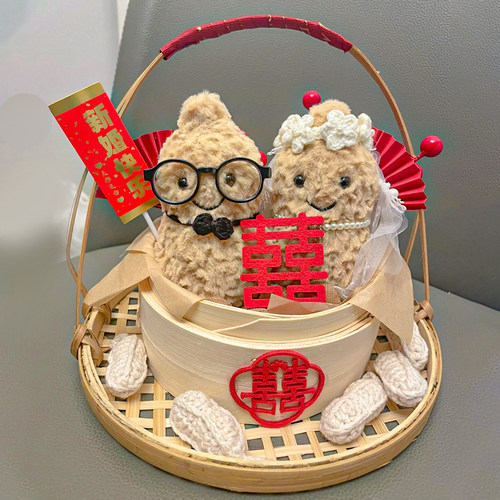 jerrycat花生结婚订婚创意摆台