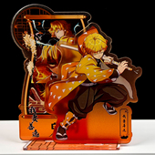 我妻善逸周边鬼灭之刃立牌桌面摆件谷子F054