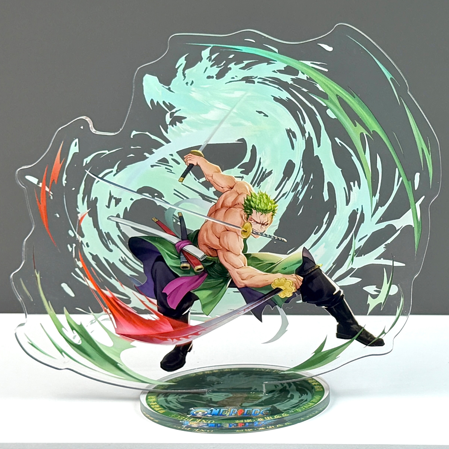 索隆 同人周边航海王立牌海贼王亚克力桌面摆件生日礼物F058