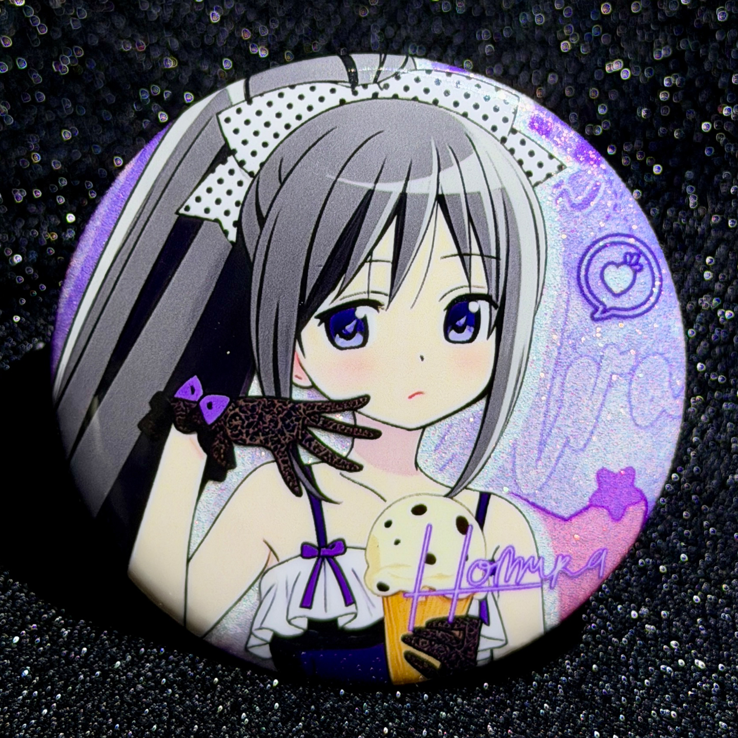 C122晓美焰谷子魔法少女小圆同人周边徽章吧唧