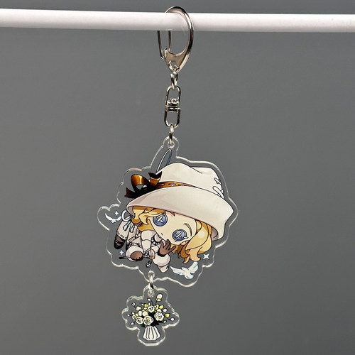 法罗女士游戏周边第五人格亚克力钥匙扣书包挂件挂饰谷子B083