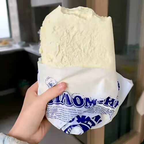 俄罗斯海象纯奶冰淇淋500g/袋