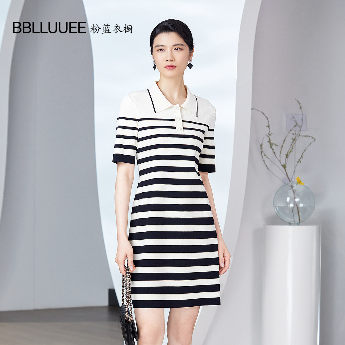 渐变BBLLUUEE/粉蓝衣橱