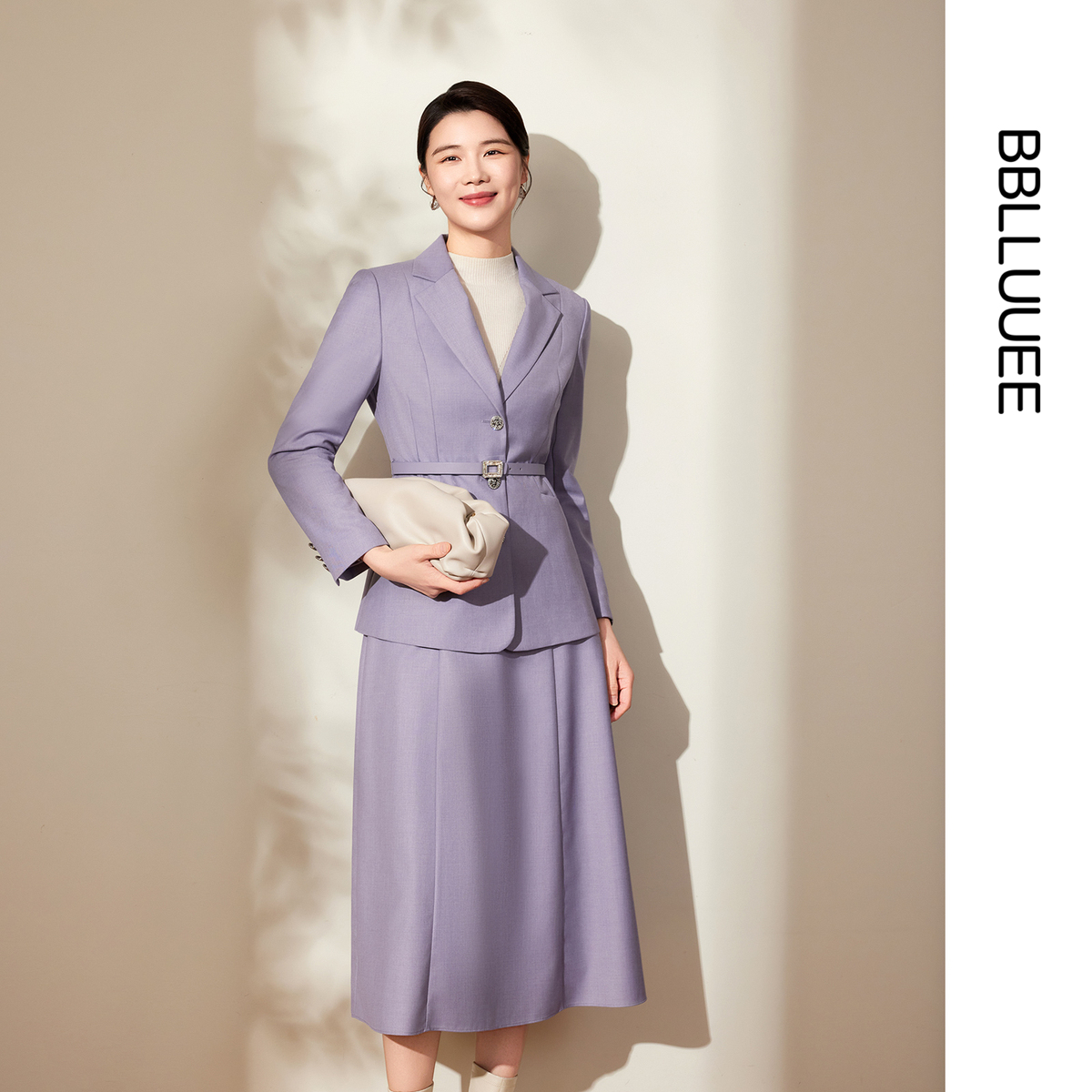 温柔风 收腰西装外套