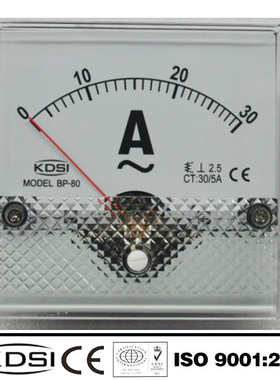 KDIS台湾品质 BP80 AC30/5A新品热卖电流表，电压，转速表/赫磁表