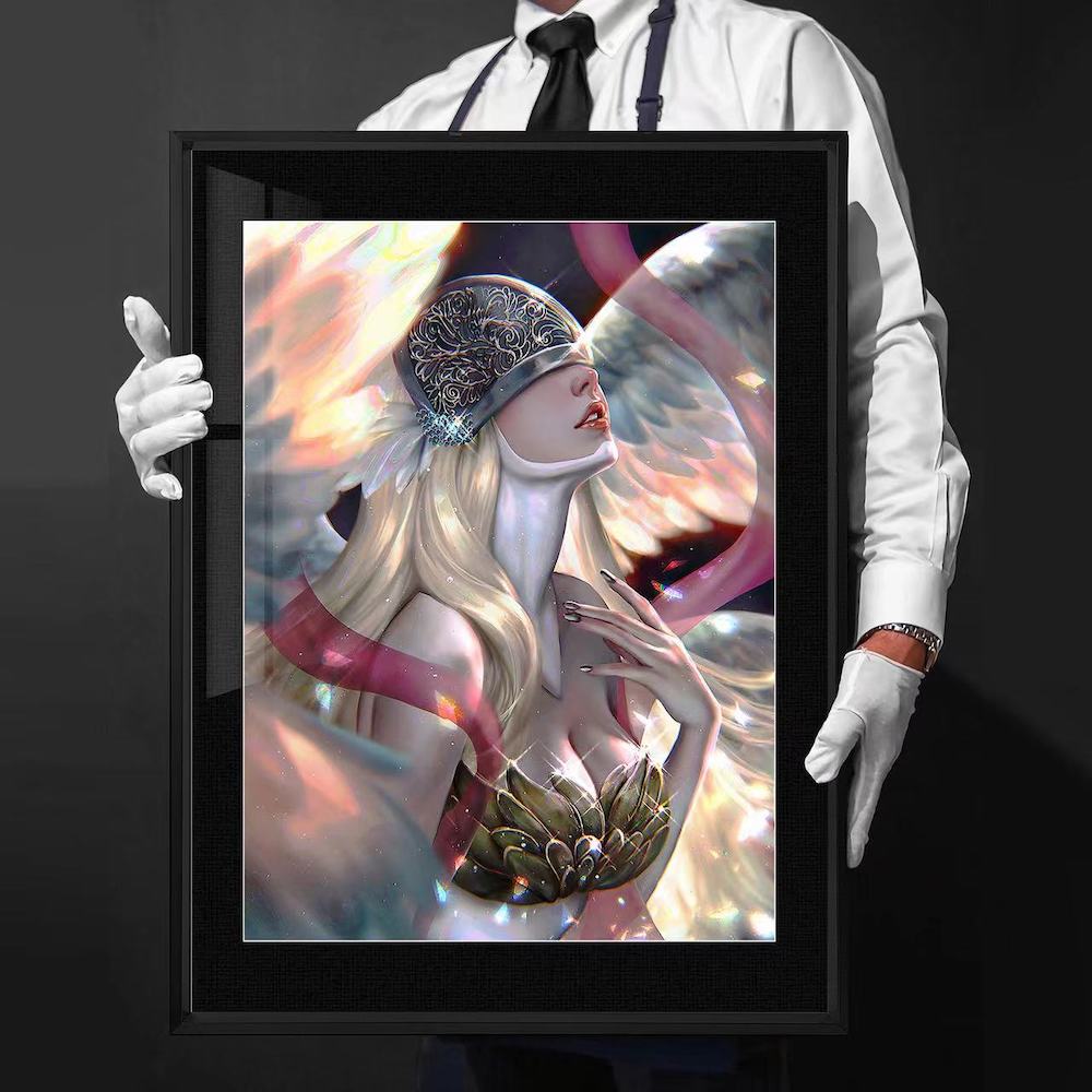 千鸟社天女兽Angewomon装饰画